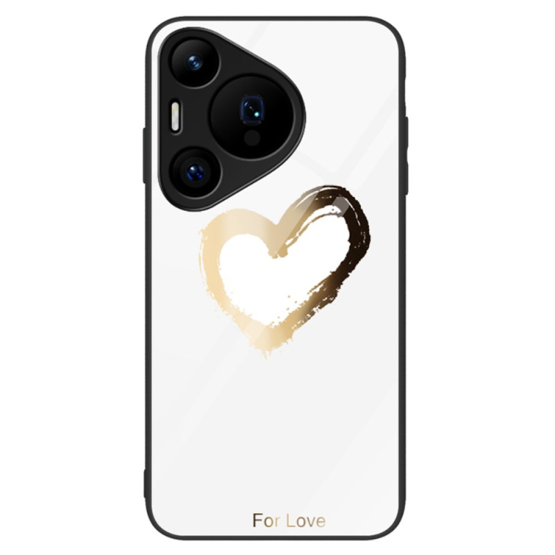 Huawei Pura 70 Pro Gouden Hart Etui