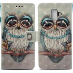 Samsung Galaxy A6 hoesje Miss Owl 3D