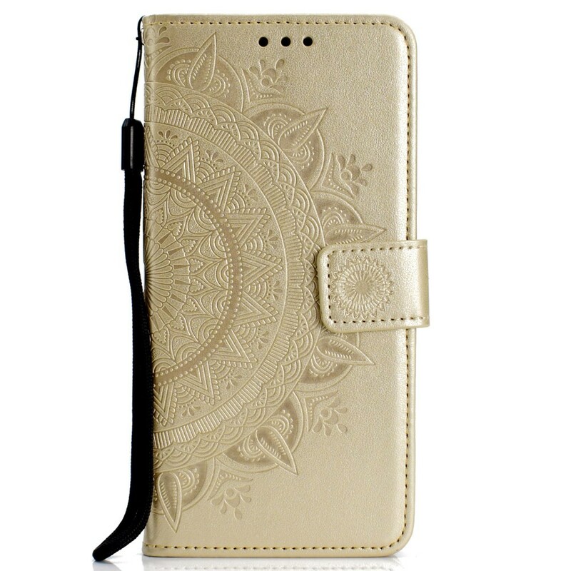 Samsung Galaxy A6 Plus Hoesje Mandala Zon Samsung Galaxy A6 Plus Hoesje Mandala Zon