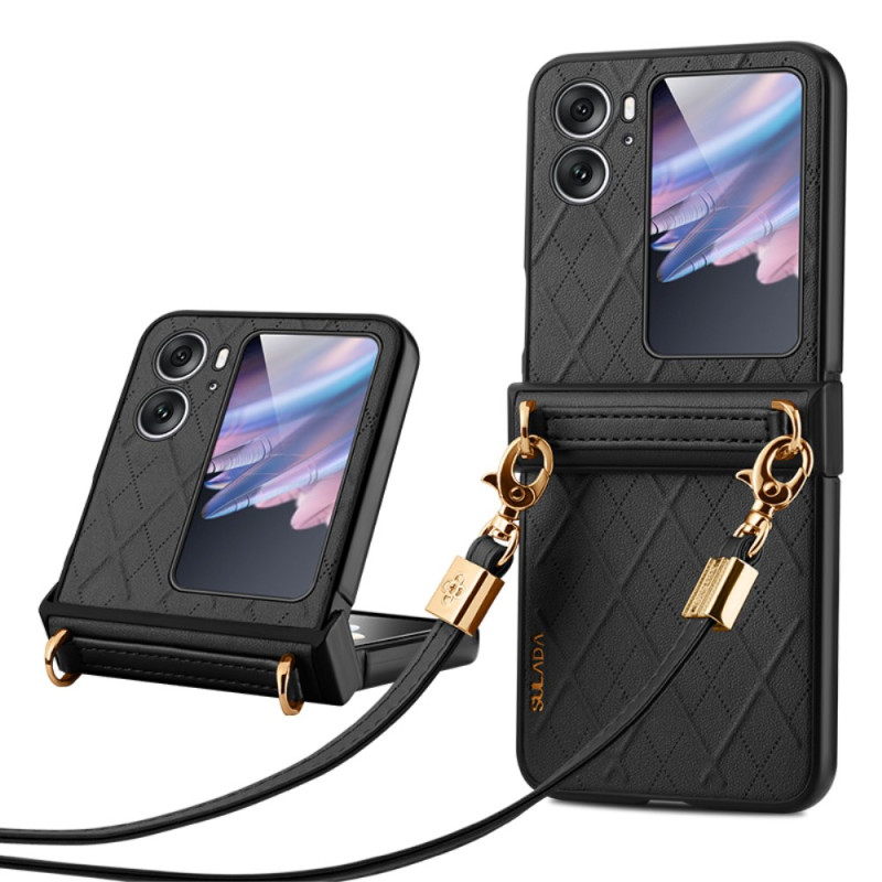 Hoesje Oppo Find N2 Flip Schouderriem SULADA