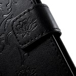 Honor 9 Lite Vlinders en Bloemen Koord Hoesje
