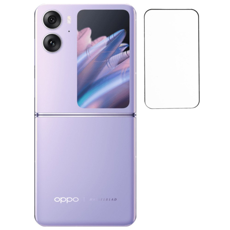 Integrale bescherming van gehard glas voor Oppo Find N2 Flip Rear-scherm