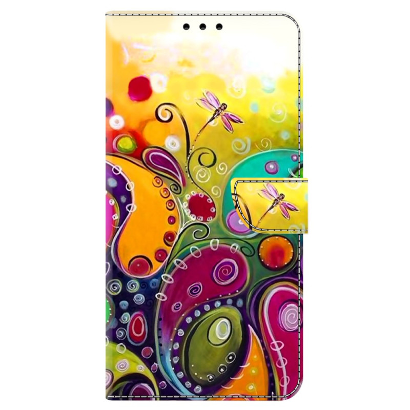 Honor 90 Lite Etui Gekleurde Bloemen