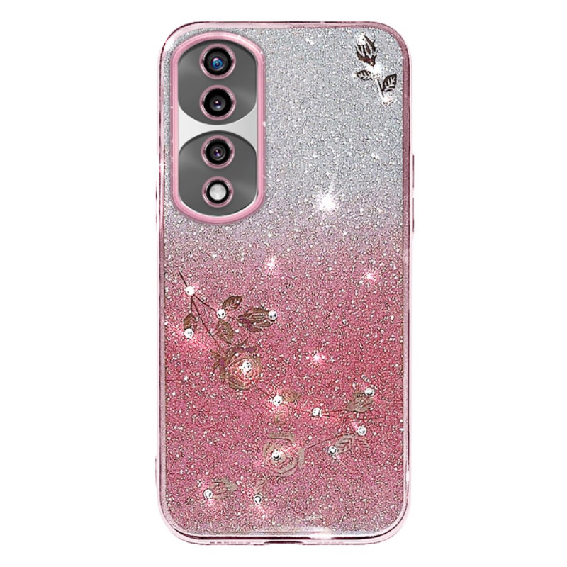 Honor 70 Pro Poeder Glitter Etui KADEM