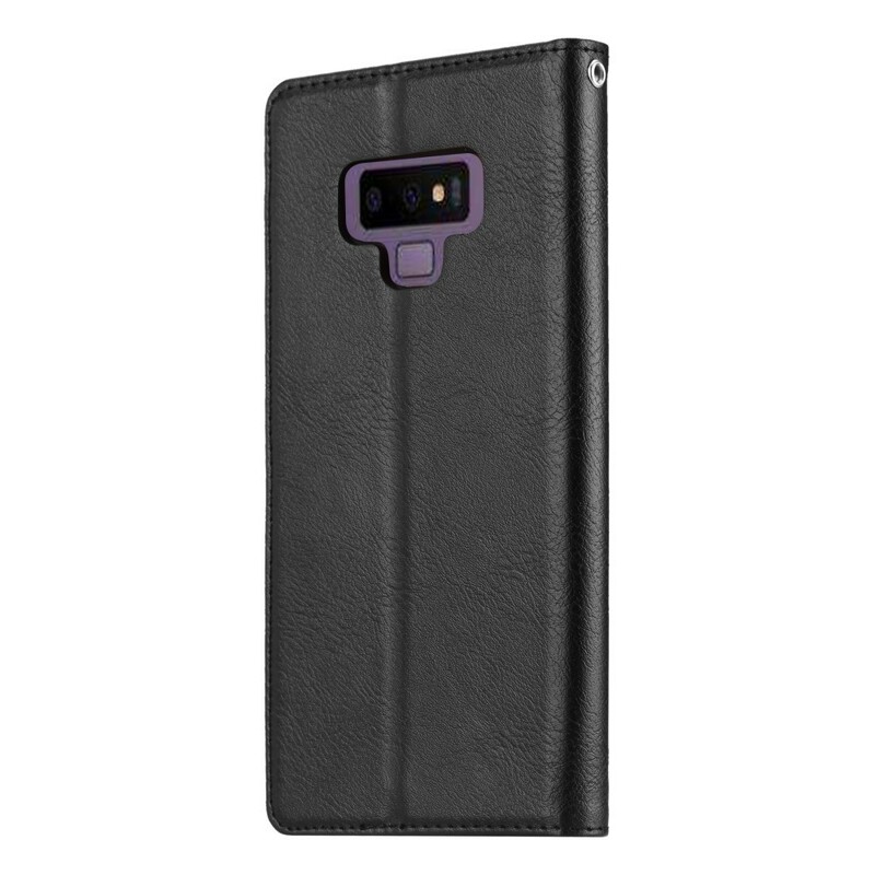 Flip cover Samsung Galaxy Note 9 Kunstlederen Kaarthoes