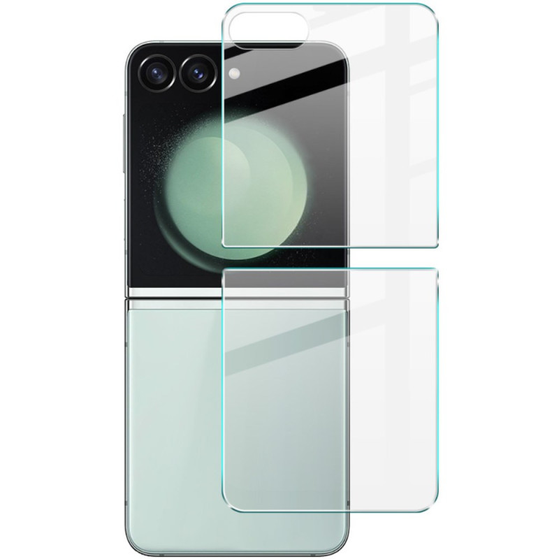 Gehard glas achterkant beschermers voor Samsung Galaxy Z Flip 6 / Z Flip 5 IMAK