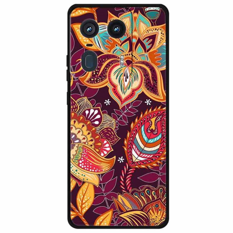 Motorola Moto X50 Ultra Gold Flower Hoesje by Cercis