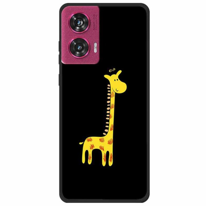 Cover Motorola Edge 50 Fusion Giraffe ontwerp