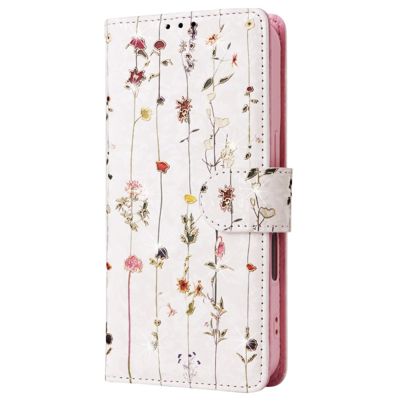 Hoesje iPhone 16 Technologie RFID Slot Bloemen