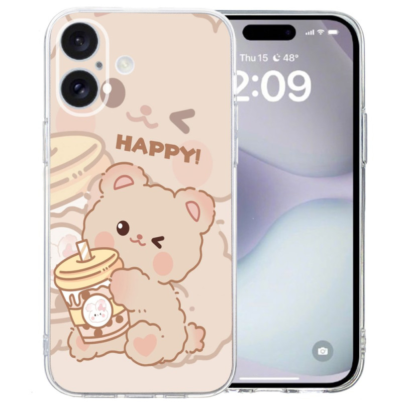 Hoesje iPhone 16 HAPPPY