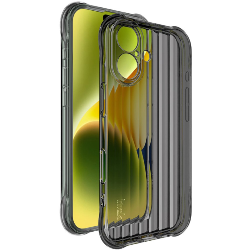 IMAK Golftextuur iPhone 16 hoesje en Airbag bescherming