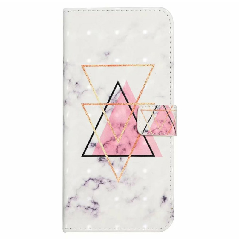 Hoesje iPhone 16 Marble Driehoek