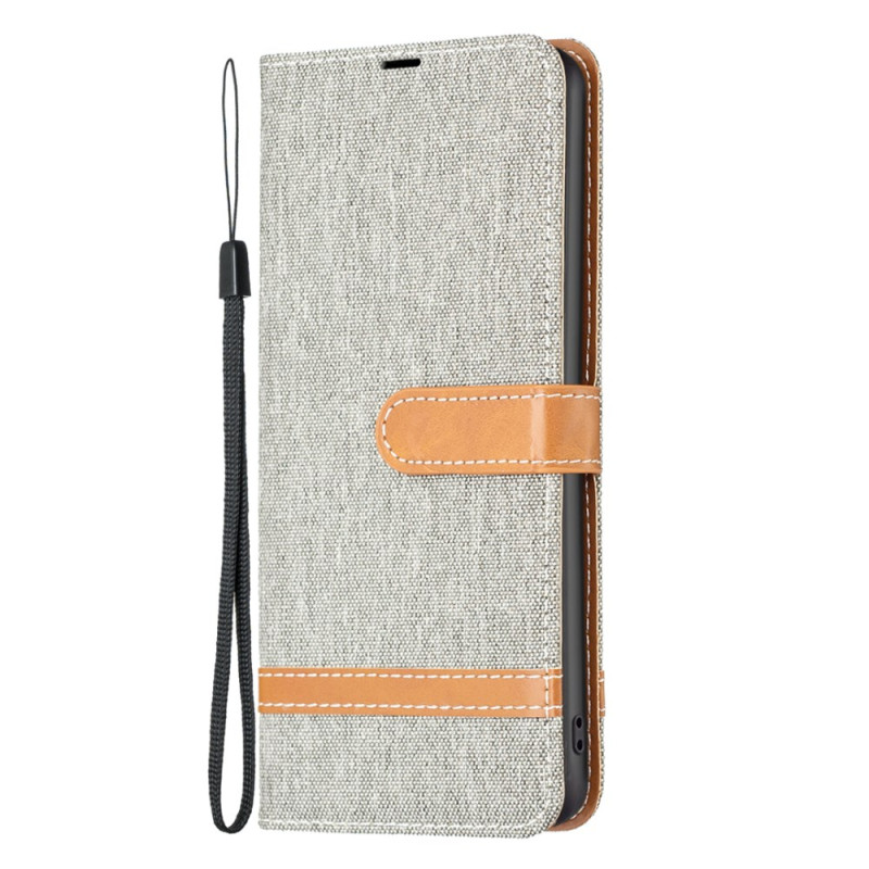 Hoesje iPhone 16 Textuur Jean Fabric