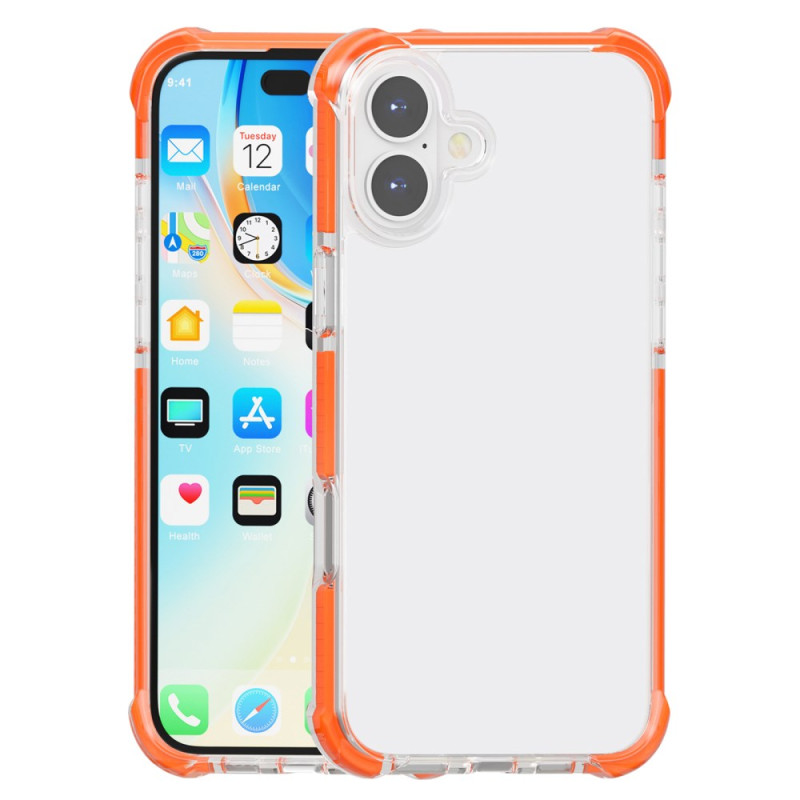 Hoesje iPhone 16 Gekleurde randen