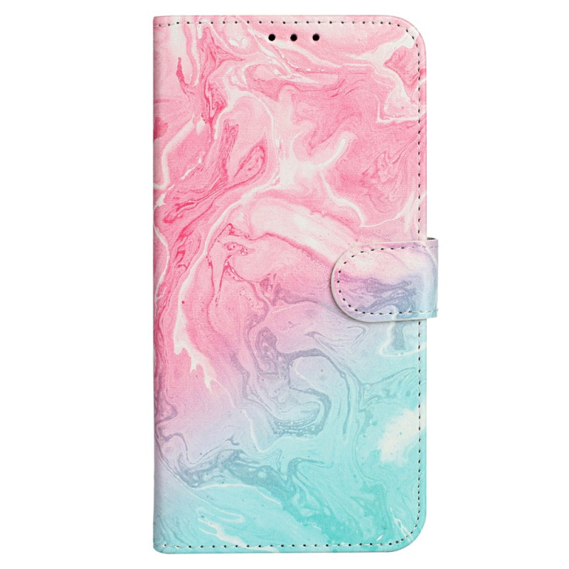 Hoesje iPhone 16 Plus Marmer Roze Groen