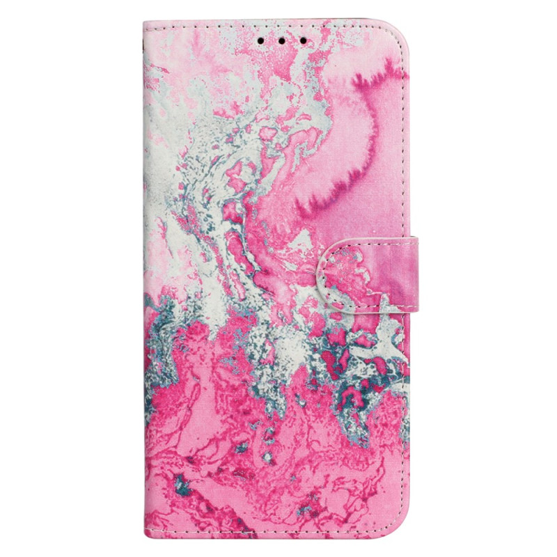 iPhone 16 Plus hoesje Marbre Rose Marin