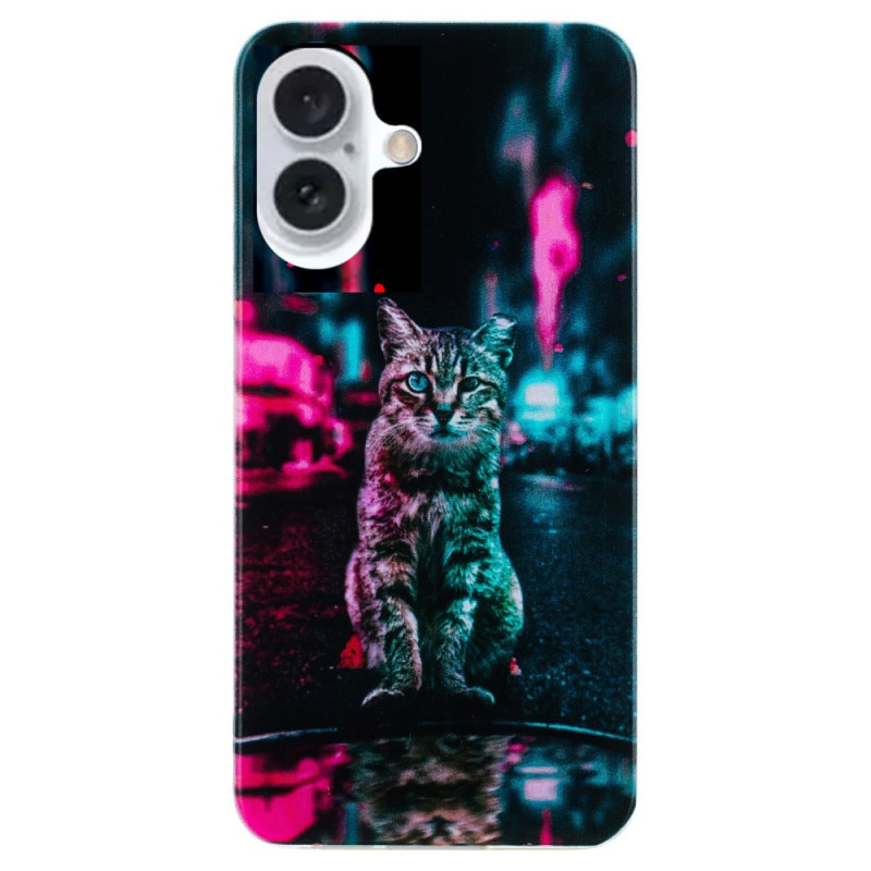 Hoesje iPhone 16 Plus Chat en Ville