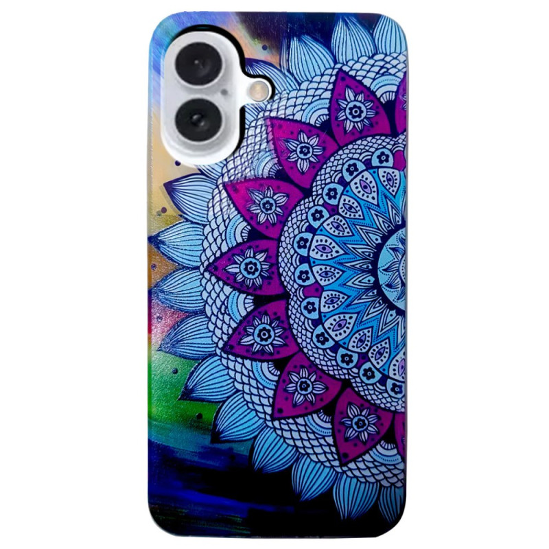 Mandala Bloem iPhone 16 Plus hoesje