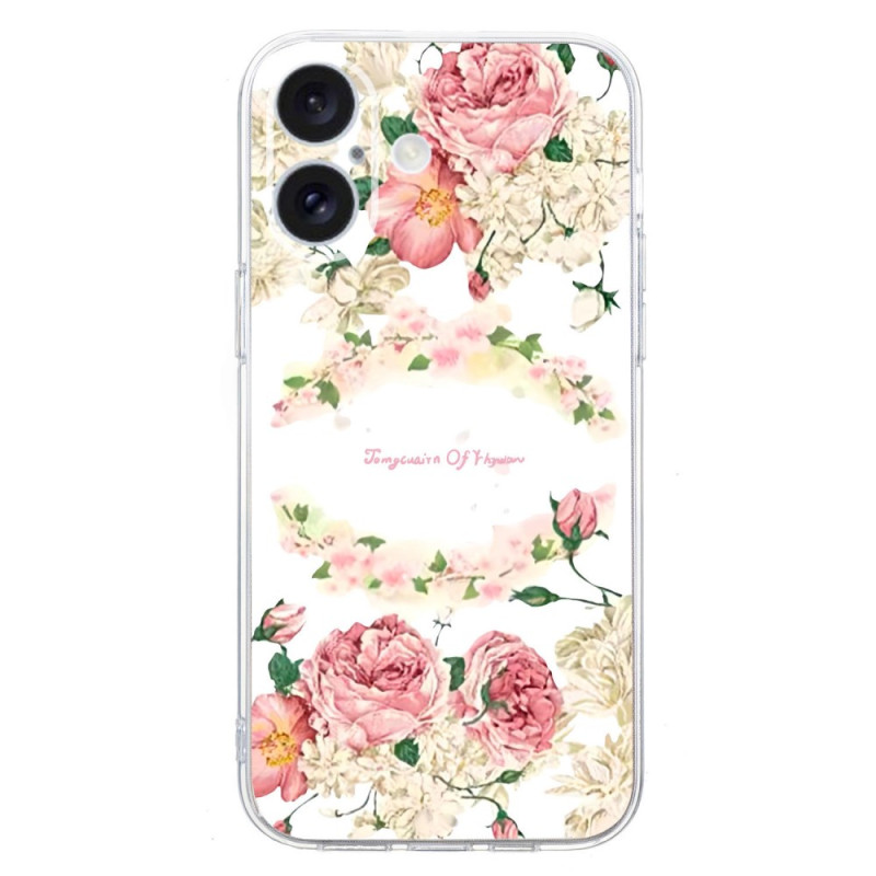 iPhone 16 Plus hoesje Rozen Vintage