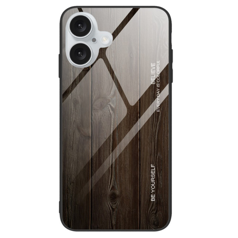 Hardcase iPhone 16 Plus Vere Trempé Bois