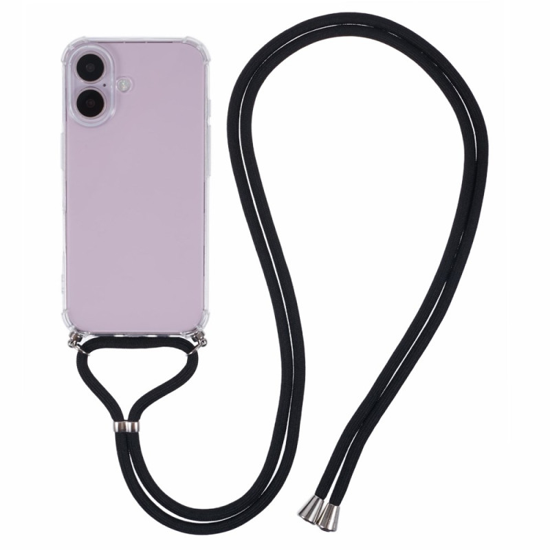 Transparant iPhone 16 Plus String Hoesje