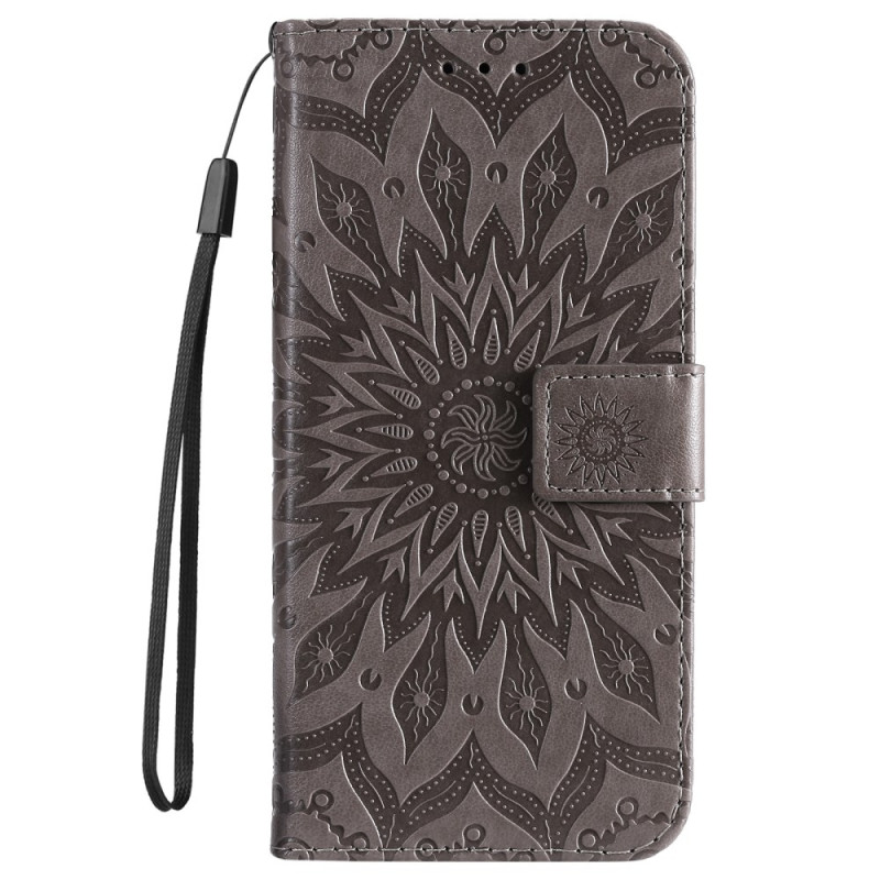 iPhone 16 Plus Mandala Patroon hoesje met bandje