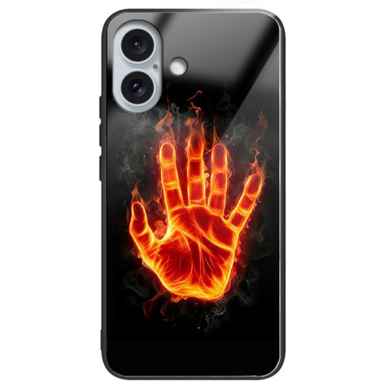 Hoesje iPhone 16 Plus Gehard Glas Palm van Vuur