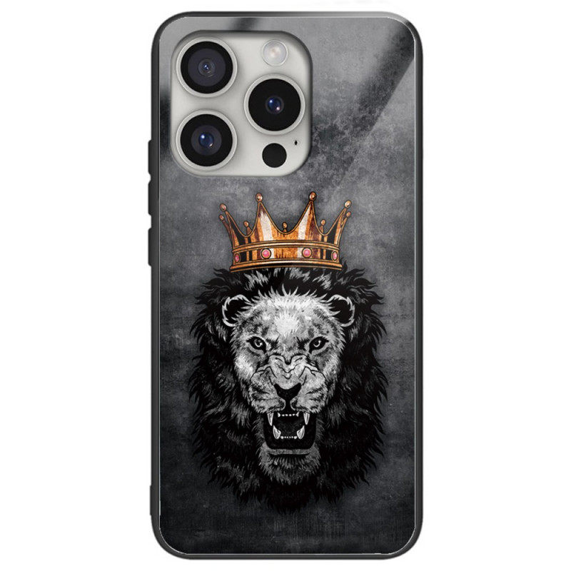 iPhone 16 Pro hoesje met leeuwenpatroon