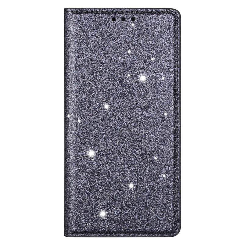 Flip cover iPhone 16 Pro Glitter