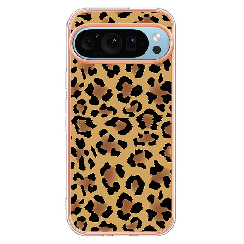 Google Pixel 9 / Pixel 9 Pro Luipaardprint Hoesje