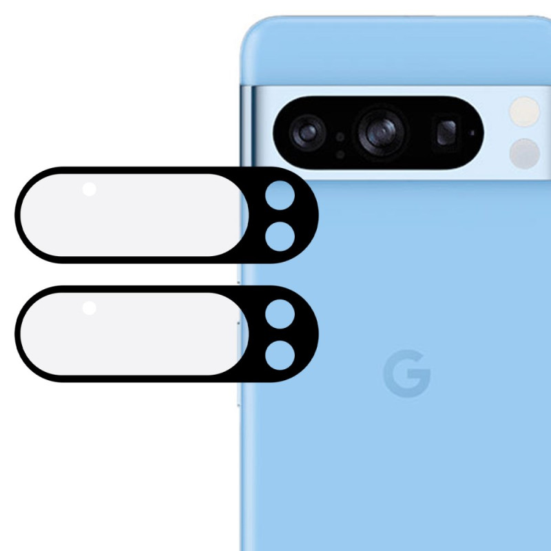 Google Pixel 9 Pro beschermlens van gehard glas (zwarte versie)