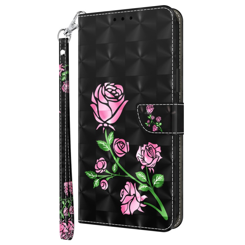 Google Pixel 9 Pro XL Roze Bloemen Koord
 Hoesje