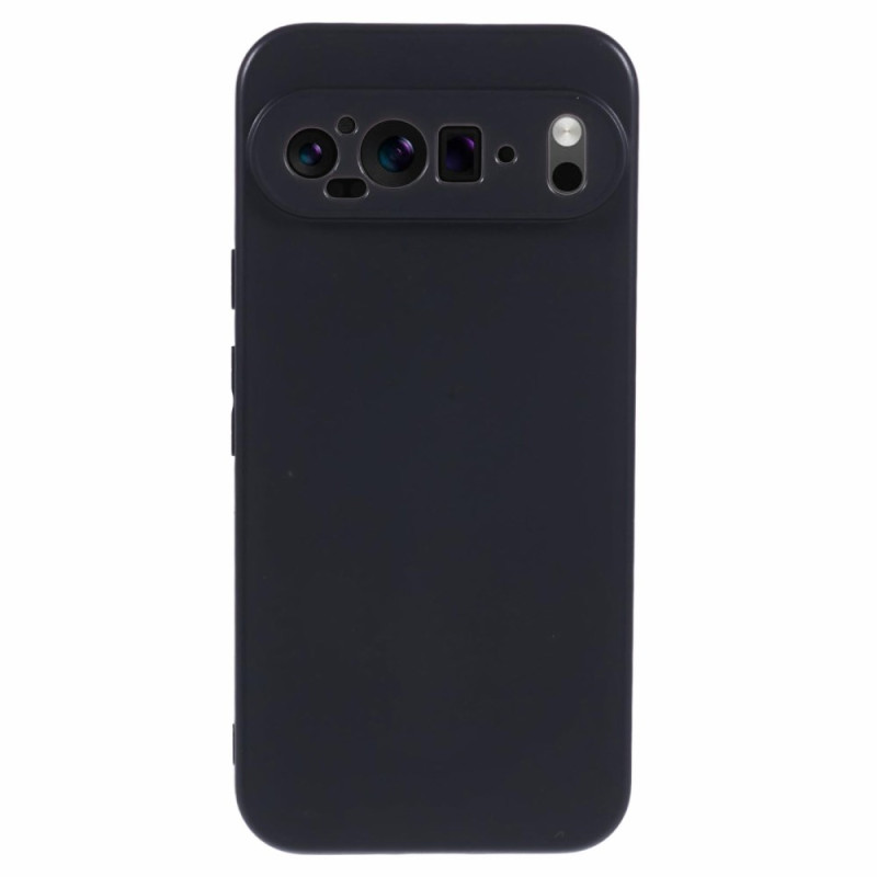 Google Pixel 9 Pro XL Cover Glanzend Zwart