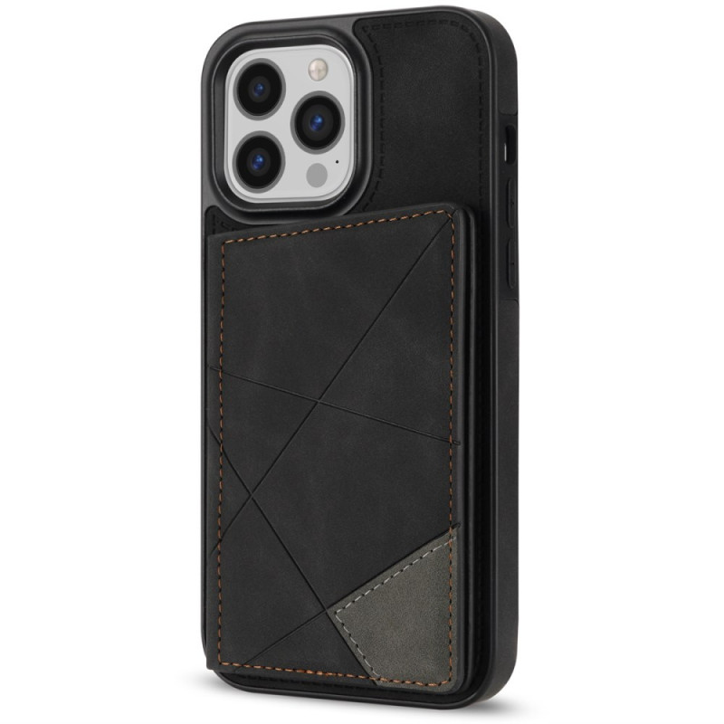 Hoesje iPhone 16 Pro Kaartetui Geometrisch patroon