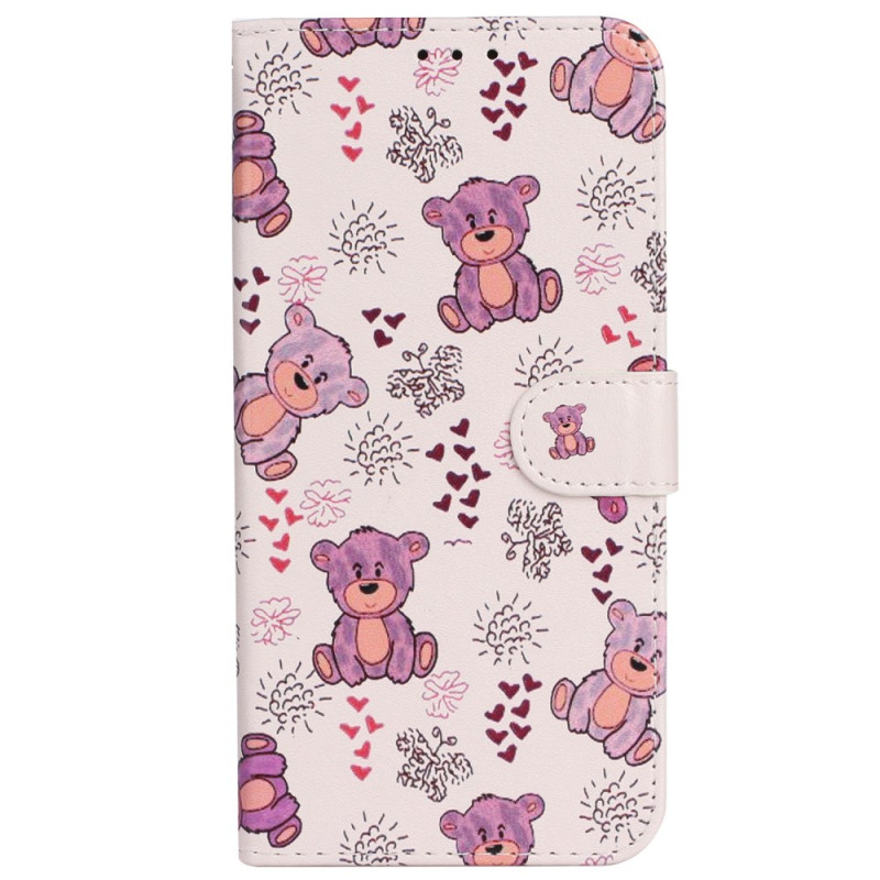 Hoesje iPhone 16 Pro Max Teddybeer met Riempje