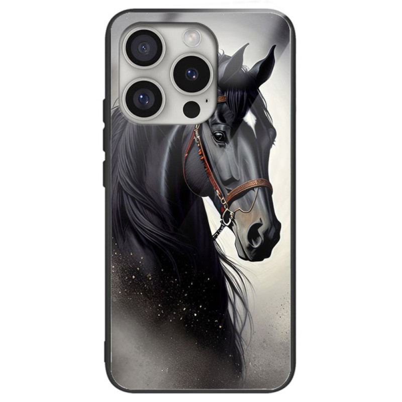 Hoesje iPhone 16 Pro Max Gehard Glas paard