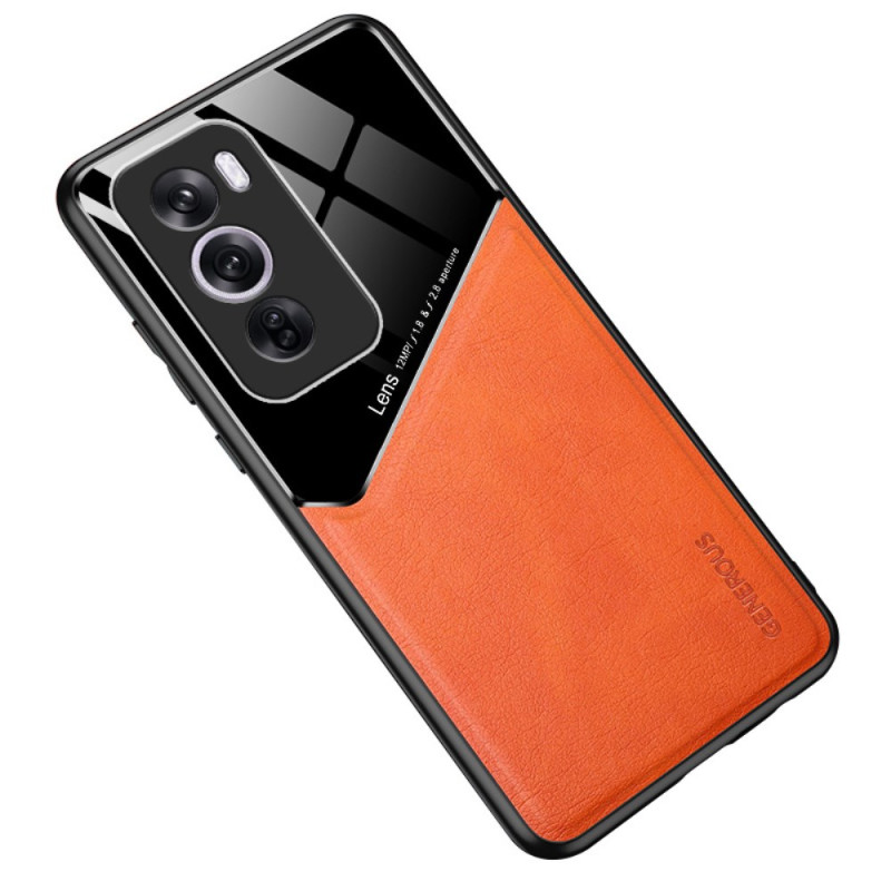 Oppo Reno 12 Pro 5G Lederen hoesje met textuur