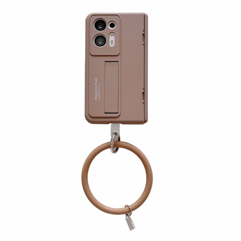 Oppo Vind N2 Plastic Hoesje Ring en Voet