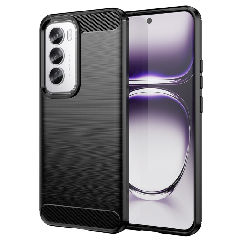 Oppo Reno 12 Pro 5G hoesje met koolstofvezelstructuur