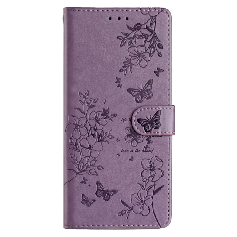 Hoesje iPhone 16 Pro Max Bloemen en Vlinders