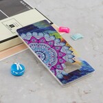 Samsung Galaxy Note 9 Hoesje Uil Mandala Fluorescerende
