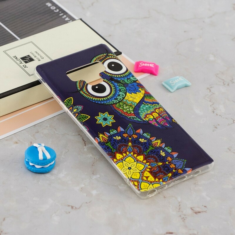 Samsung Galaxy Note 9 Uil Fluoriserend Hoesje