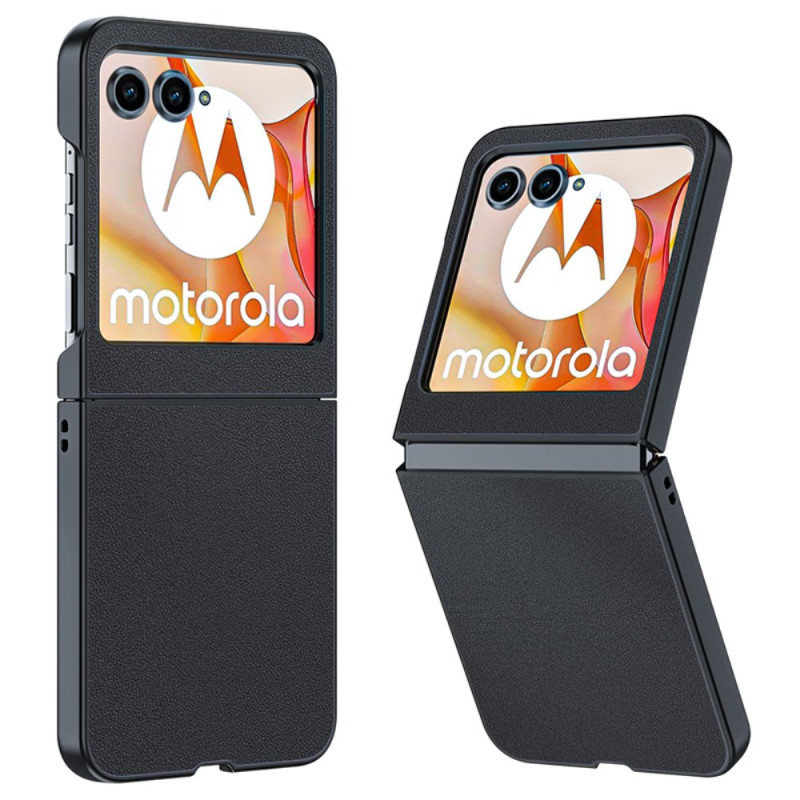 Beschermhoes Motorola Razr 70 / 60 / 50 Ultra-Dun Leder Effect