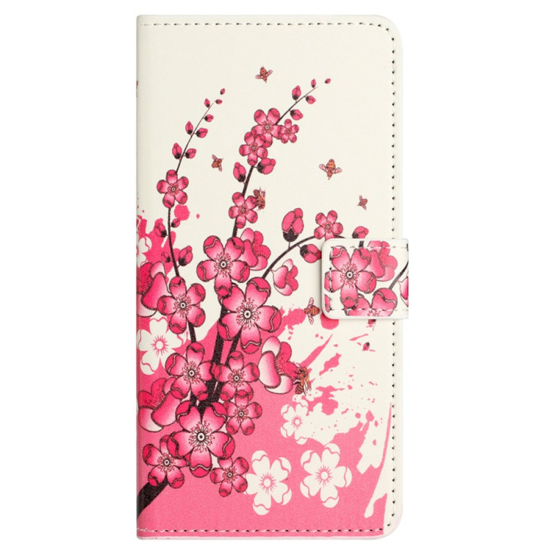 Samsung Galaxy S24 FE hoesje met tropische bloemen