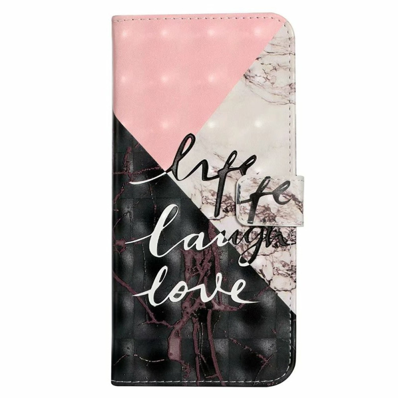 Samsung Galaxy S24 FE Etui Driekleurig Marmer