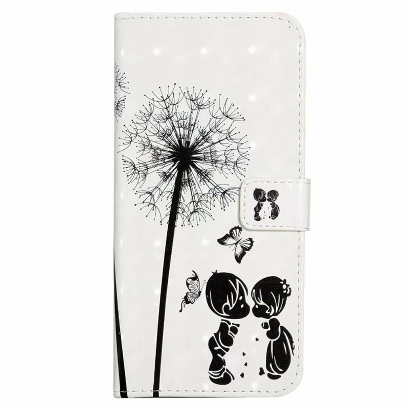 Samsung Galaxy S24 FE hoesje Kinderen en paardenbloemen