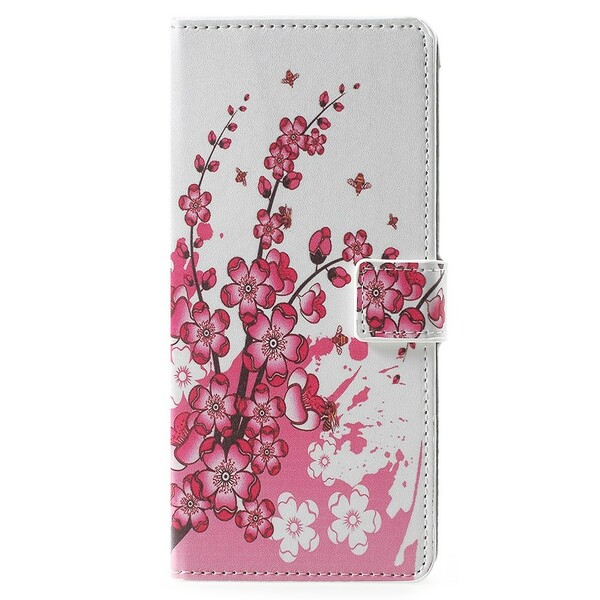 Samsung Galaxy Note 9 Tropische Bloemen Hoesje