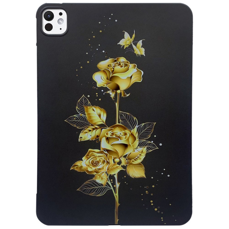 iPad Pro 13 (2024) Gouden Rozen Case