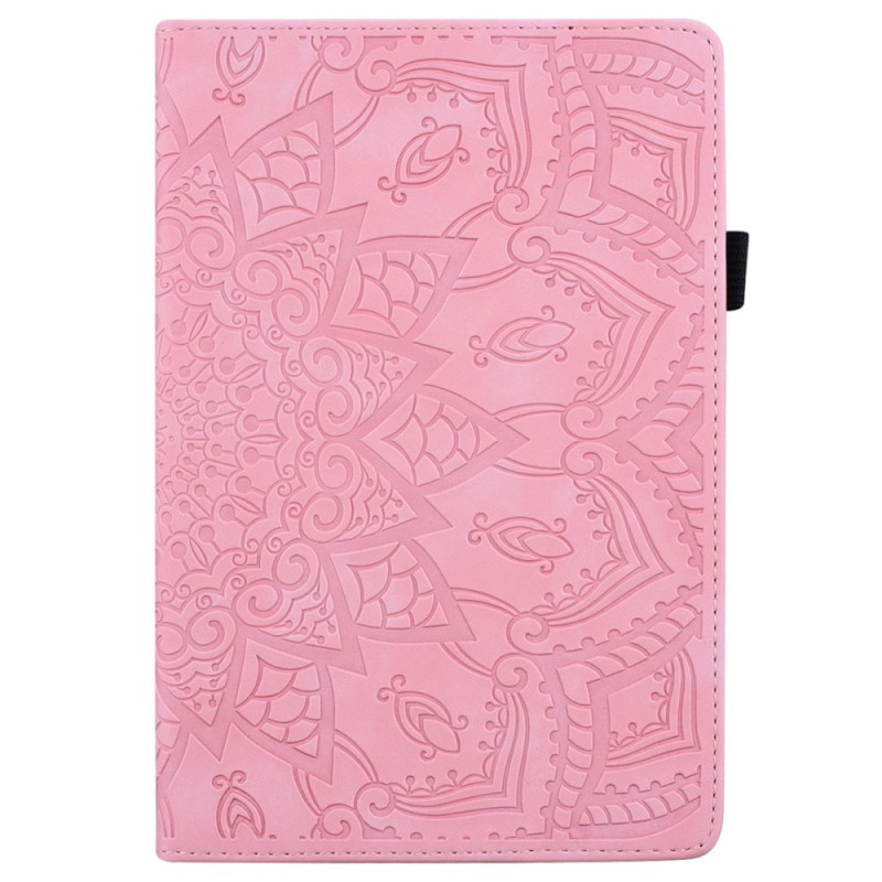 Hoesje voor iPad Air 13 (2024) Suede-effect Mandala