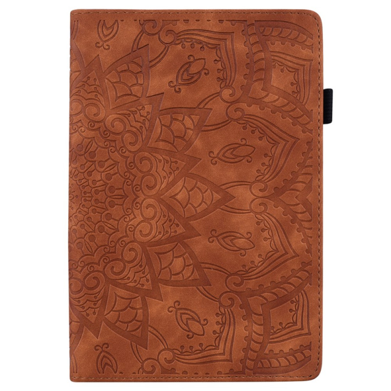 Hoesje voor iPad Air 13 (2024) Suede-effect Mandala